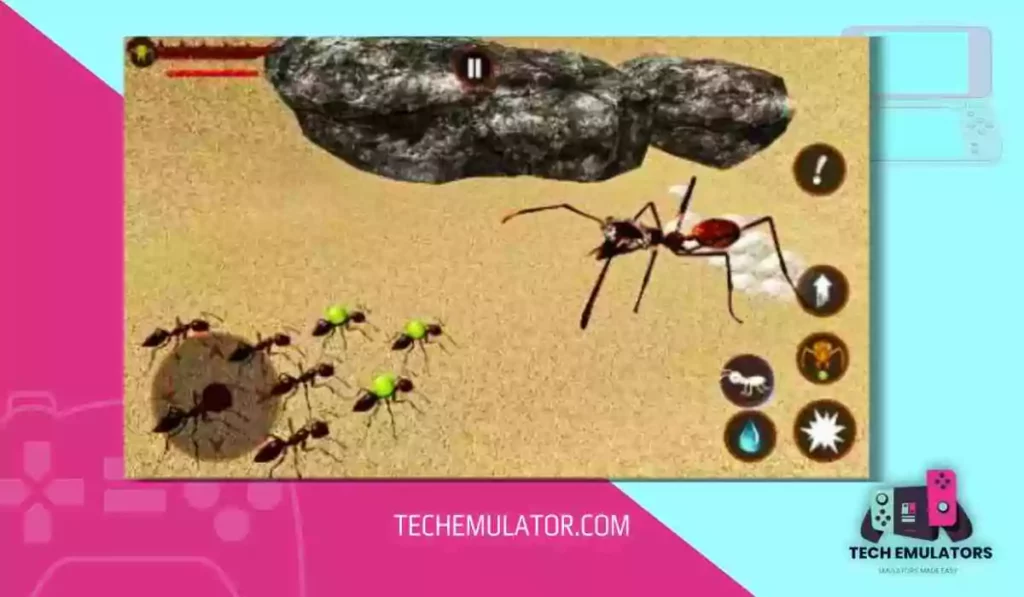 Features of Ant Emulator