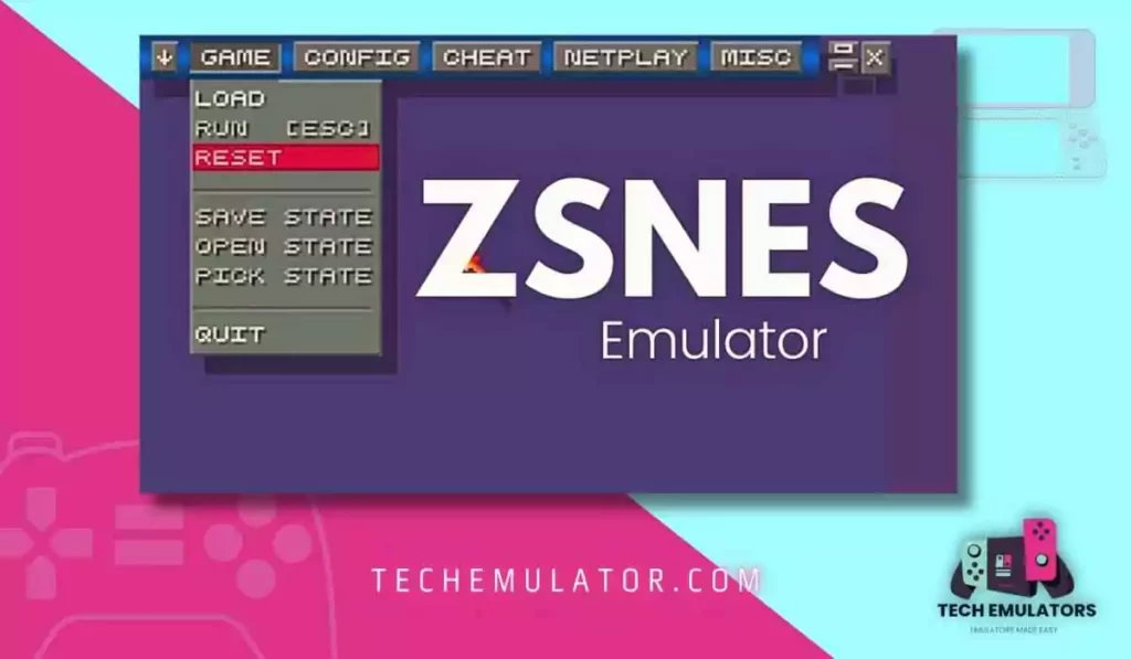 ZSNES Emulator 